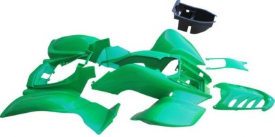 Plastic_Set_ _50cc_to_250cc_ATV_Green_Racing_Style_1